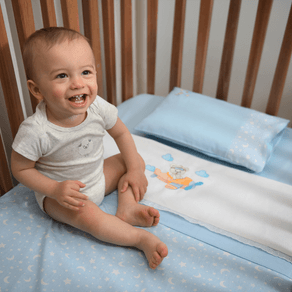 Jogo de Lençol para Mini Cama 03 Peças Nuvem Cinza Bublim - Loja Baby Joy  Produtos para Bebês - lojababyjoy