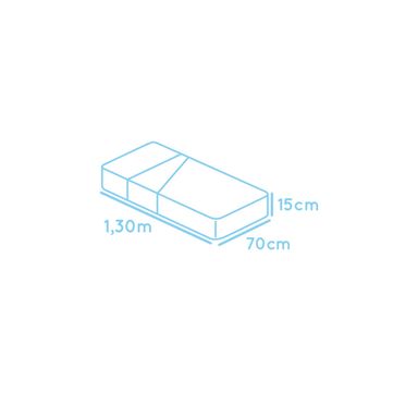 RINGDUVA Jogo de cama p/berço, 3pçs, nuvem/cinz, 60x120 cm - IKEA